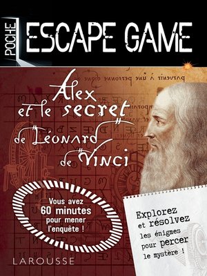 cover image of Escape game de poche Alex et le secret de Léonard de Vinci